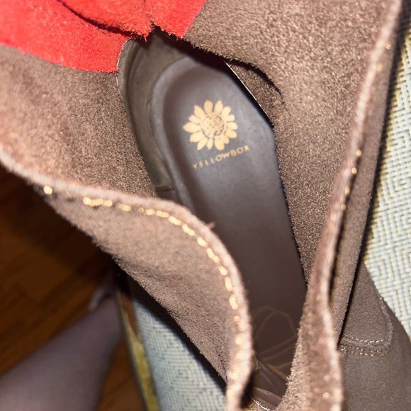 Yellow box leather upper boots 11 - Picture 5 of 5